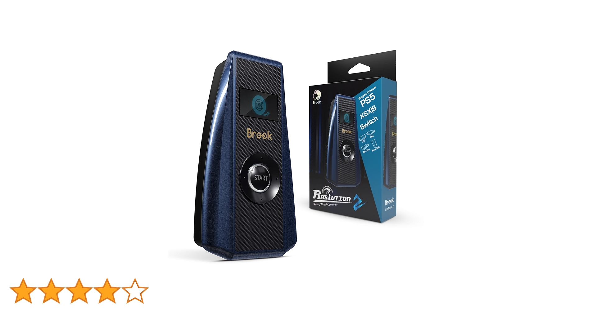 Brook Ras1ution2  ハンドルコントローラー用コンバーター Brook Ras1ution2 レーシングハンドルコントローラー